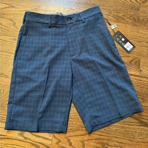 Walter Hagen Men’s Performance 11 Tonal Plaid Golf Shorts Size 30 – NWT